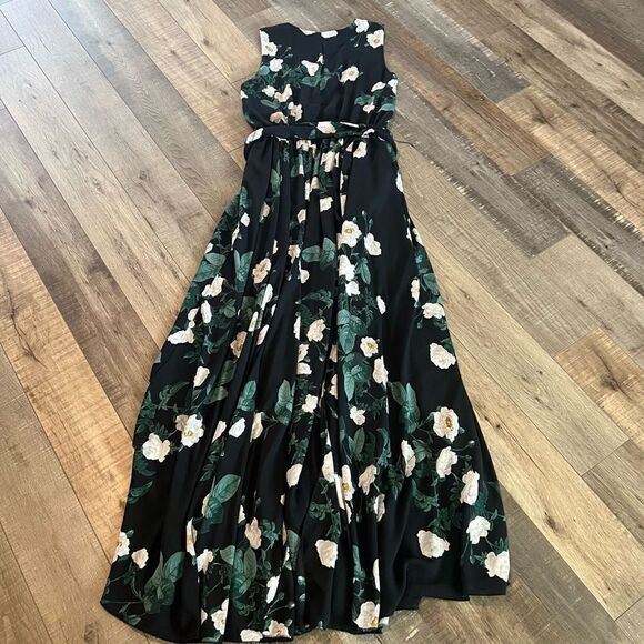 Lulu's Magnolia Blooms Black Floral
Print Maxi Dress size m - Picture 2 of 12